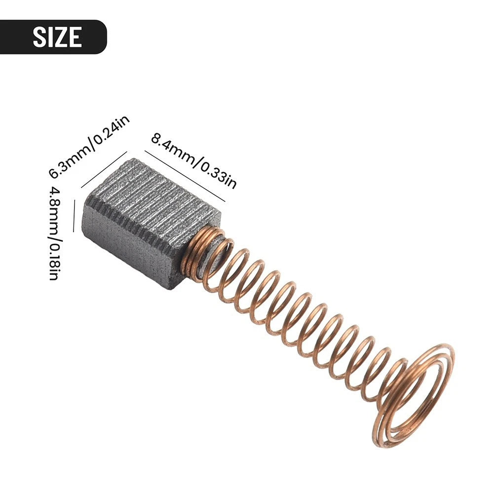 10 Carbon Brushes for D4000 Rotary Tool