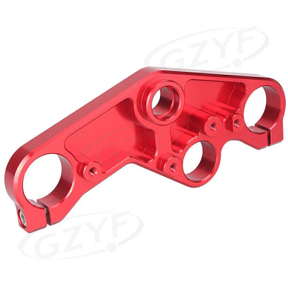 Triple Tree Front End Upper Top Clamp Fit Yamaha YZF R3 R25 2014 - 2016 Red