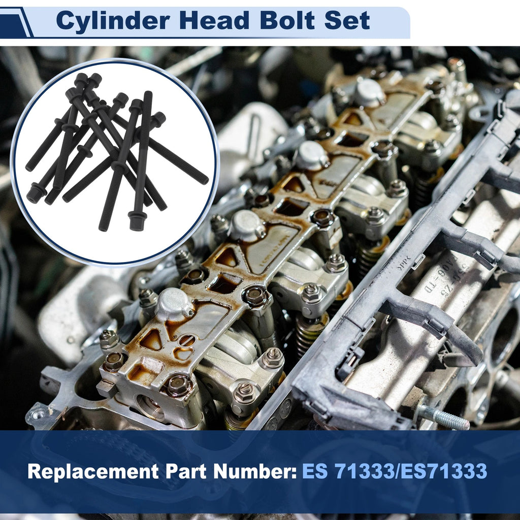Engine Cylinder Head Bolt Set Replacement for Honda Accord (2003–2007)