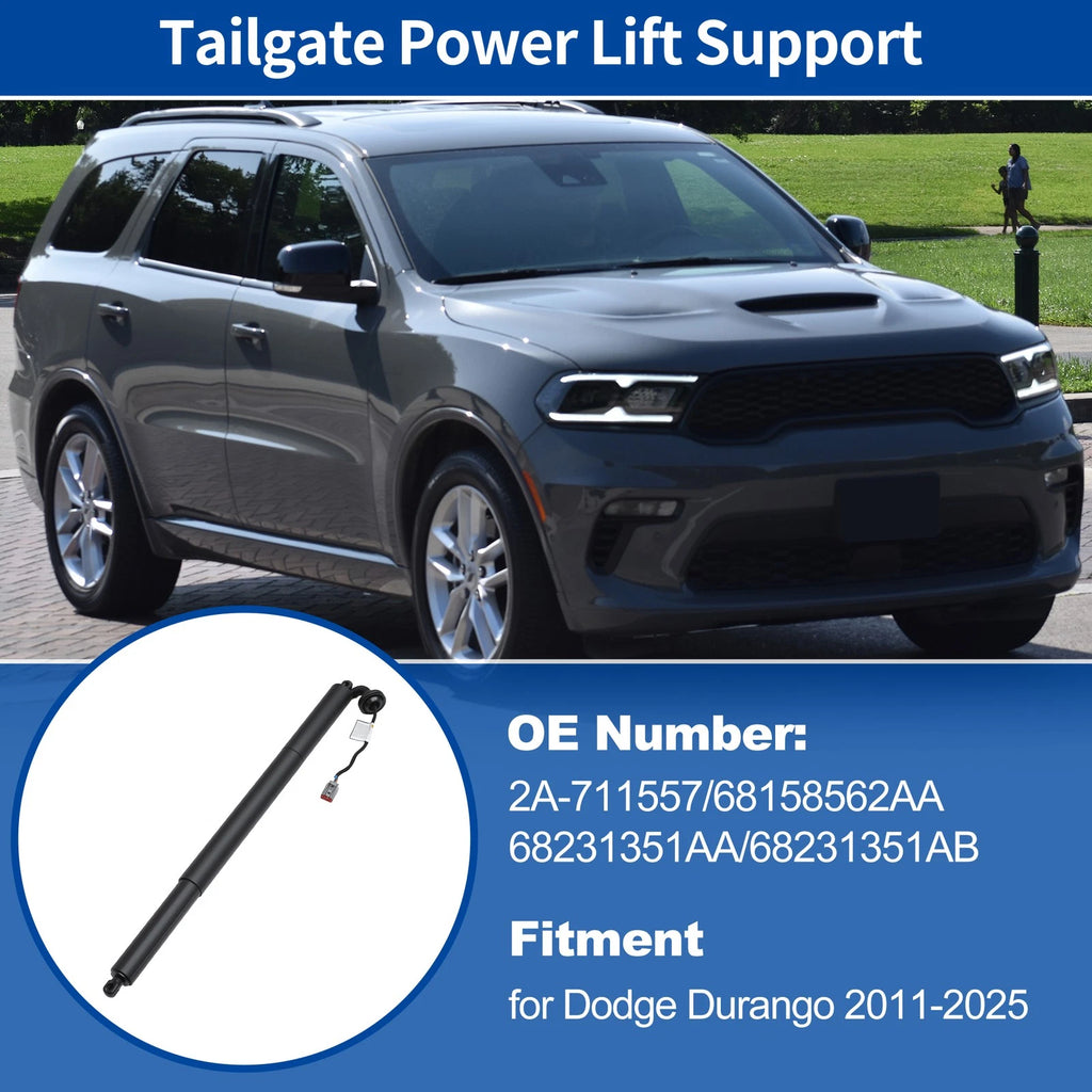 Rear Left Tailgate Power Lift Support for Dodge Durango (2011–2025) 68158562AA