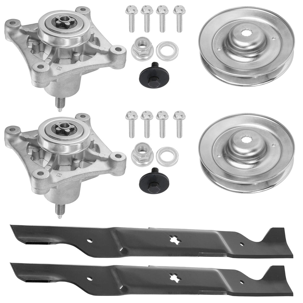 Spindle Blade and Pulley Replacement for Dixon Speed ZTR46 (2010–2020)