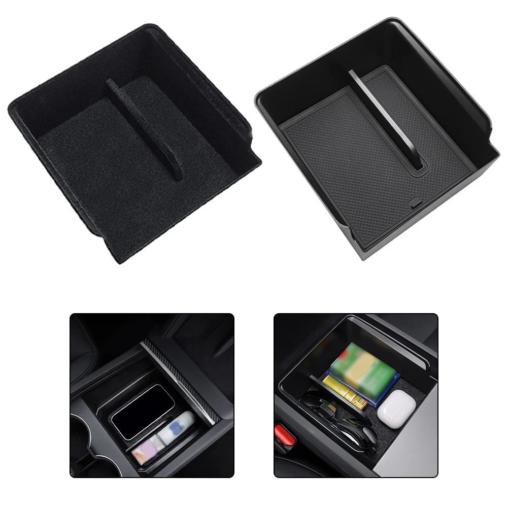 Armrest Storage Box for Tesla Model 3 (2017–2023)