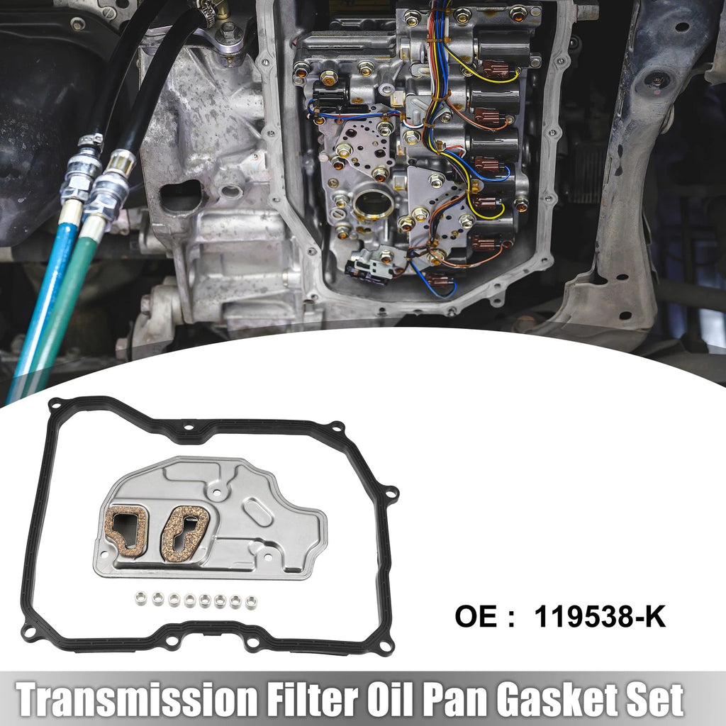 Transmission Filter Oil Pan Gasket Set Replacement for Volkswagen Beetle Golf (2012–2019)