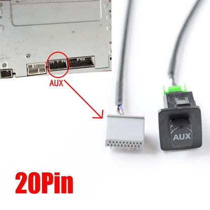AUX Adaptor and Cable for Honda (2010–2023)
