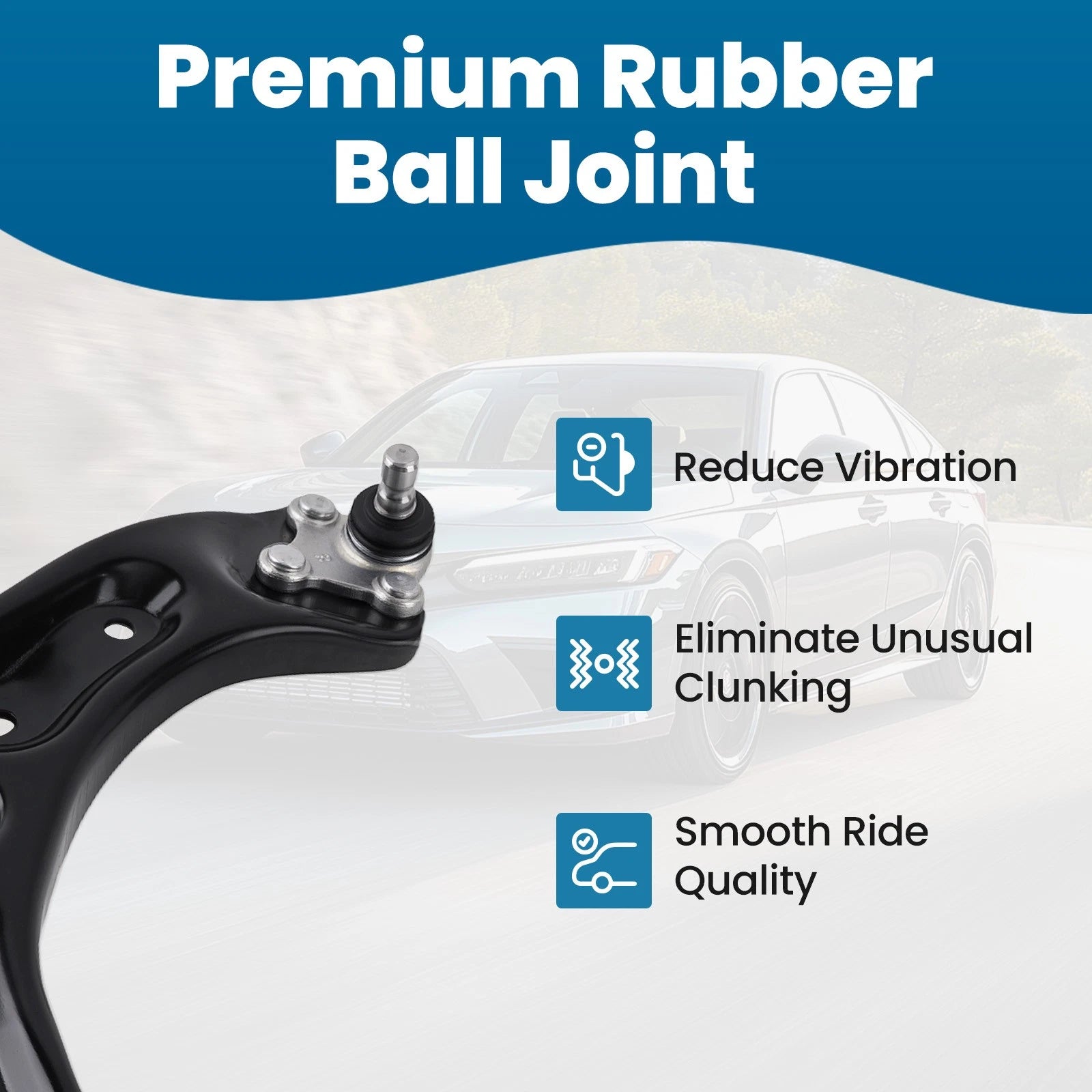 Front Lower Control Arm & Ball Joint for Hyundai Sonata Tucson (2015–2021)