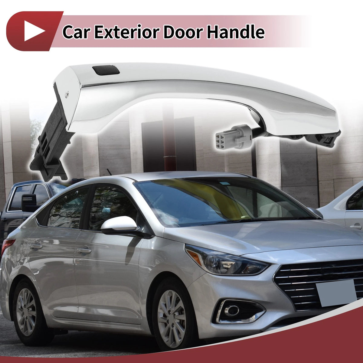 Car Door Handles Grip for Hyundai Elantra Front Left (2011–2015)