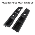 Replacement Armrest Upper Panels for Toyota Vitz RHD (2010–2014)