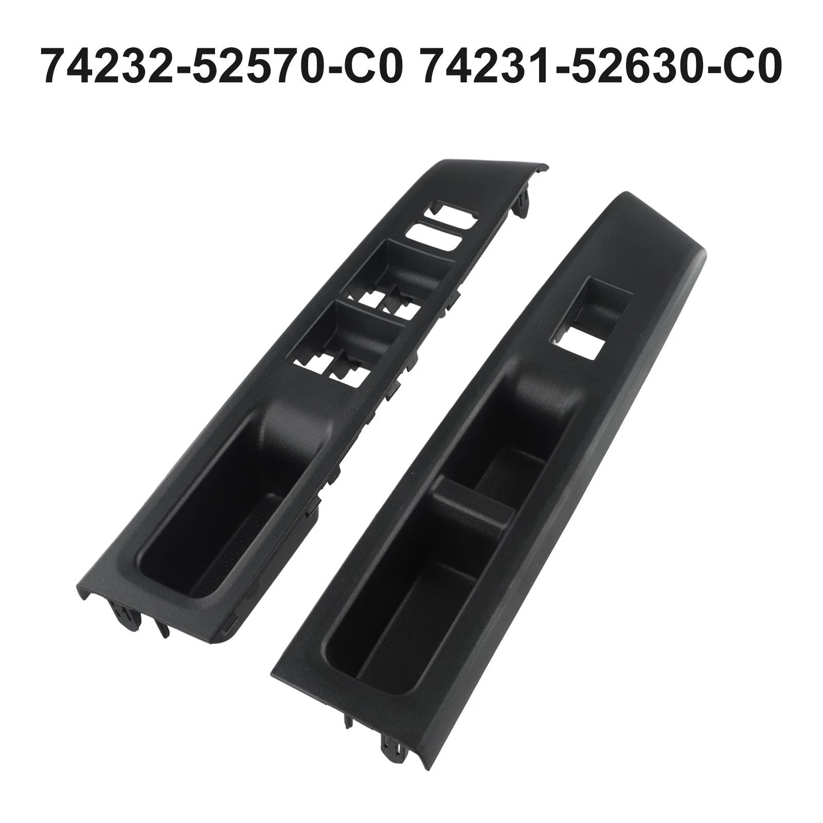 Replacement Armrest Upper Panels for Toyota Vitz RHD (2010–2014)