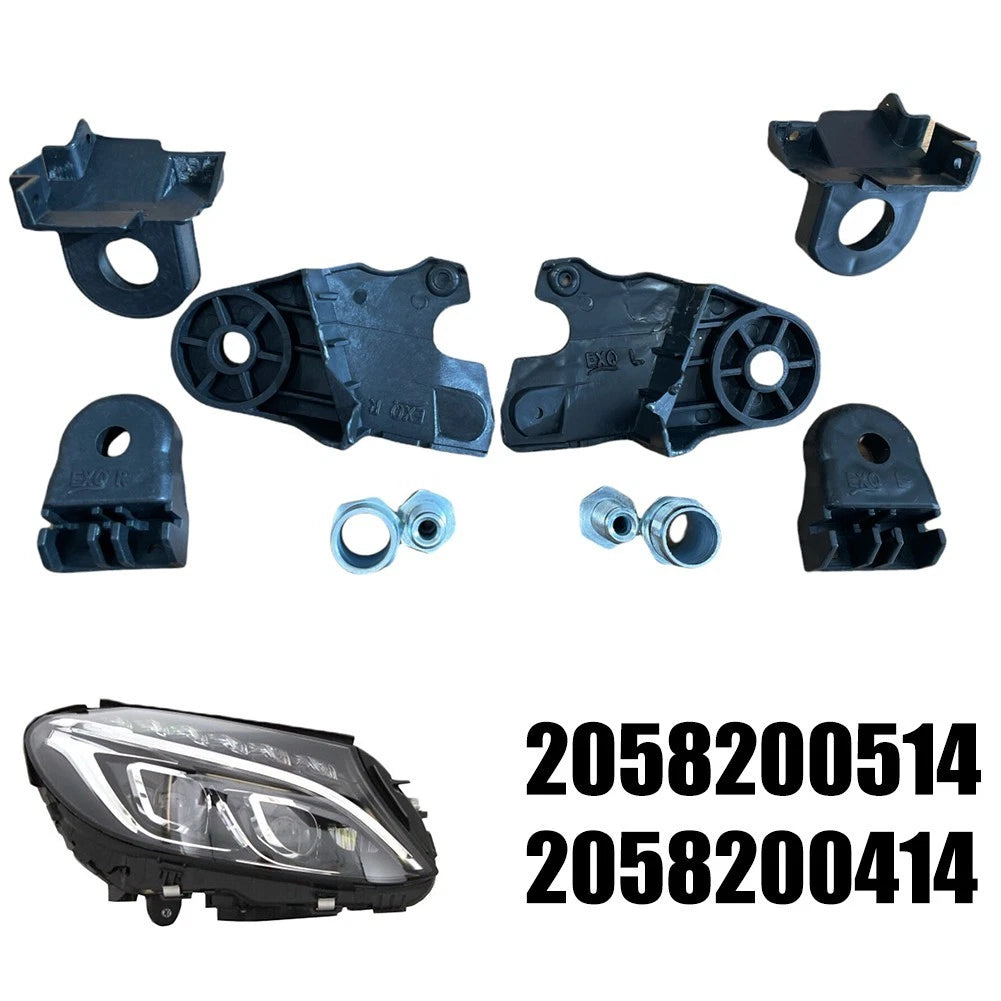 Headlight Bracket Pair for (2058200414, 2058200514)