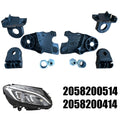 Headlight Bracket Pair for (2058200414, 2058200514)