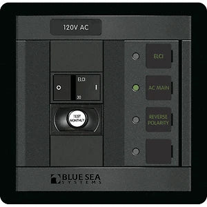 Blue Sea 1502 ELCI Main 30A Double Pole Panel for (OPEN BOX)