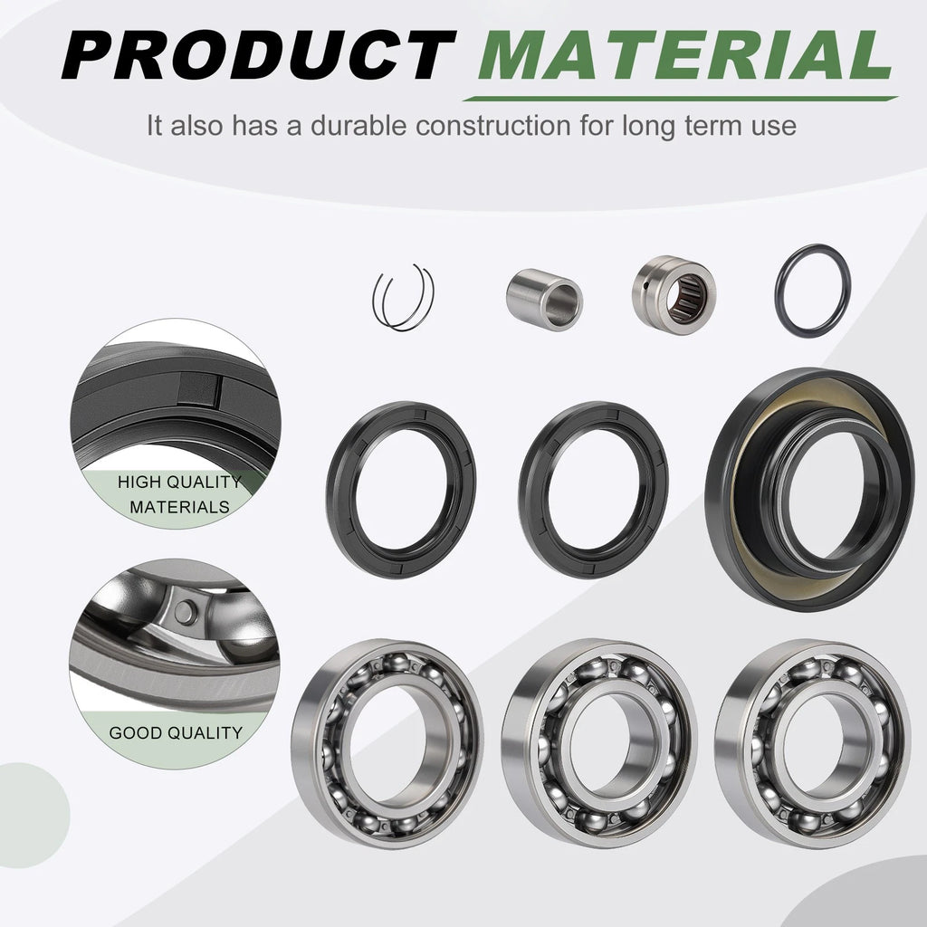 Rear Differential Oil Seal & Bearing Kit for Honda Foreman 400 450 (2000–2006)