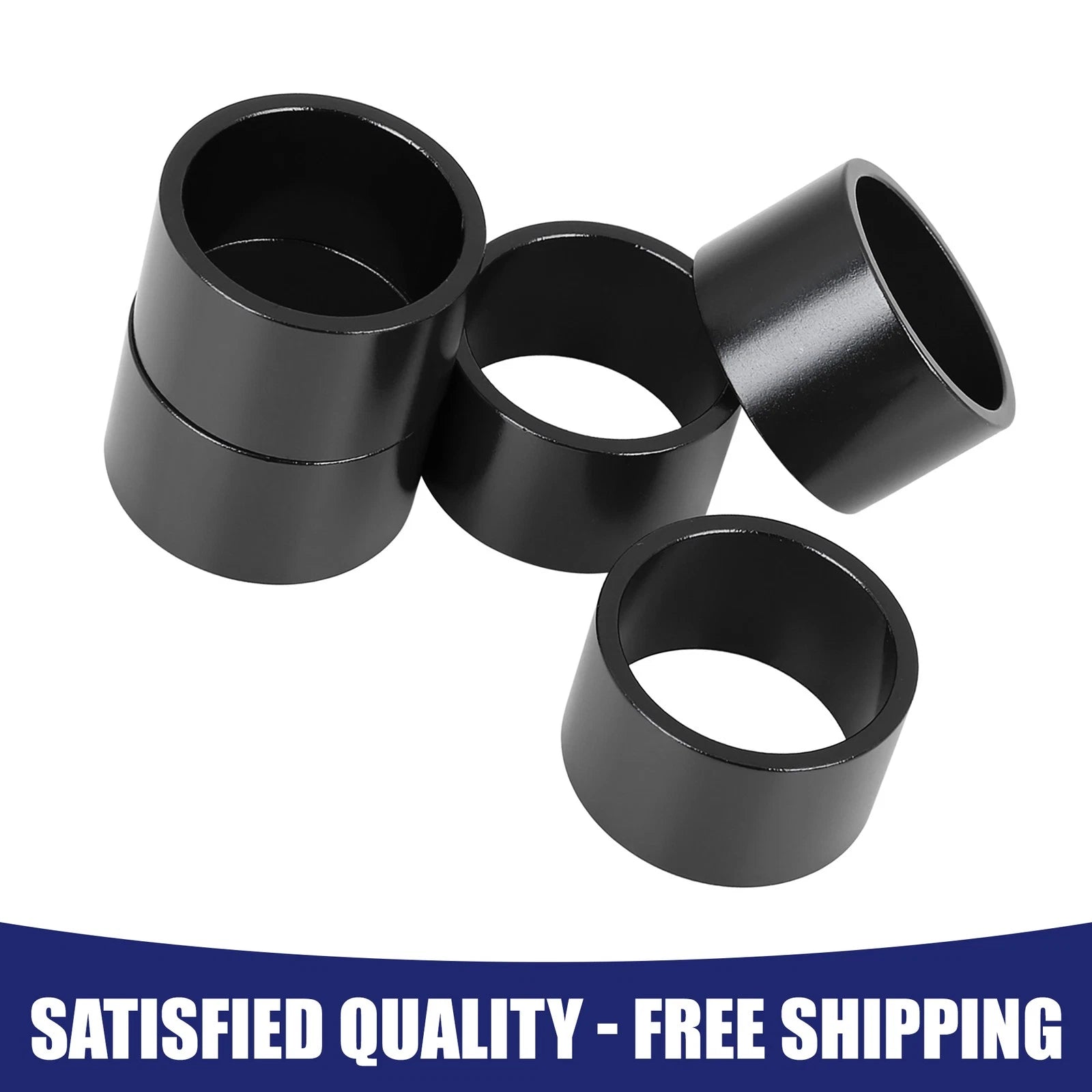Bicycle Headset Spacers Universal Set of 5 for All Models (Universal)