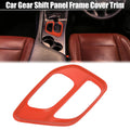 Center Console Gear Shift Panel Cover Trim Replacement for Dodge Challenger (2015–2021)