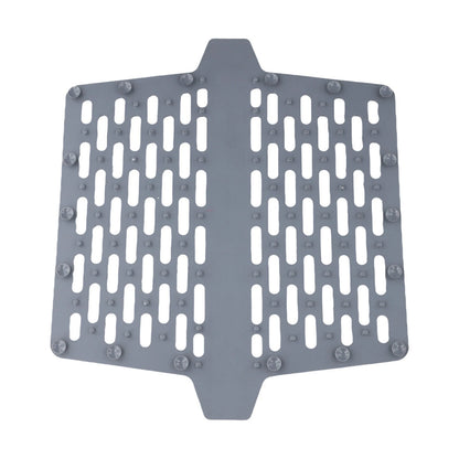 Silicone Saddle Mat for Double Kitchen Sinks (Efficient Drainage Design)