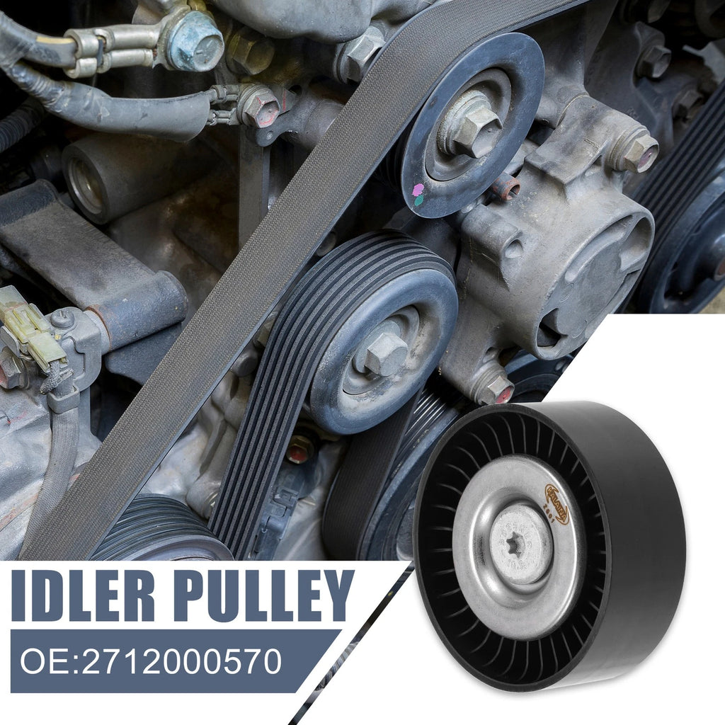 Drive Belt Idler Pulley Replacement for Mercedes-Benz C 230 (2000–2010)