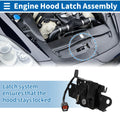 Hood Latch Assembly for Mazda 3 (2014–2018)