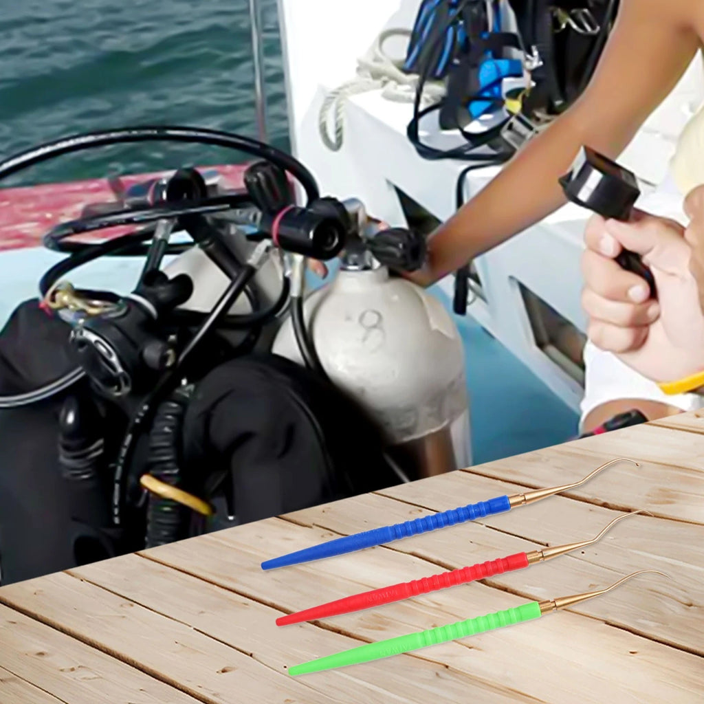 3 Piece O-Ring Remover Kit for Scuba Diving Equipment