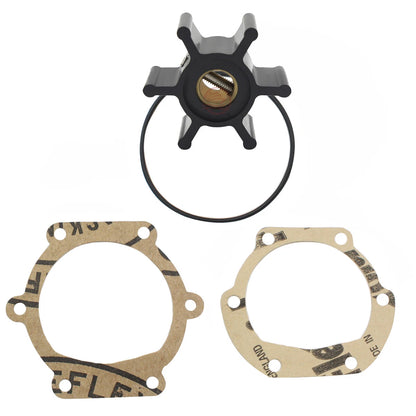 Water Pump Flexible Impeller Kit for Jabsco Johnson Yanmar (653-0001, 09-810B)
