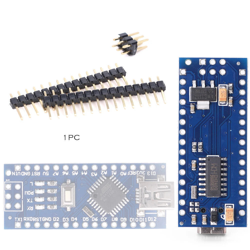 USB Nano V3.0 ATmega328P CH340G Micro-controller Board for Arduino (5V)