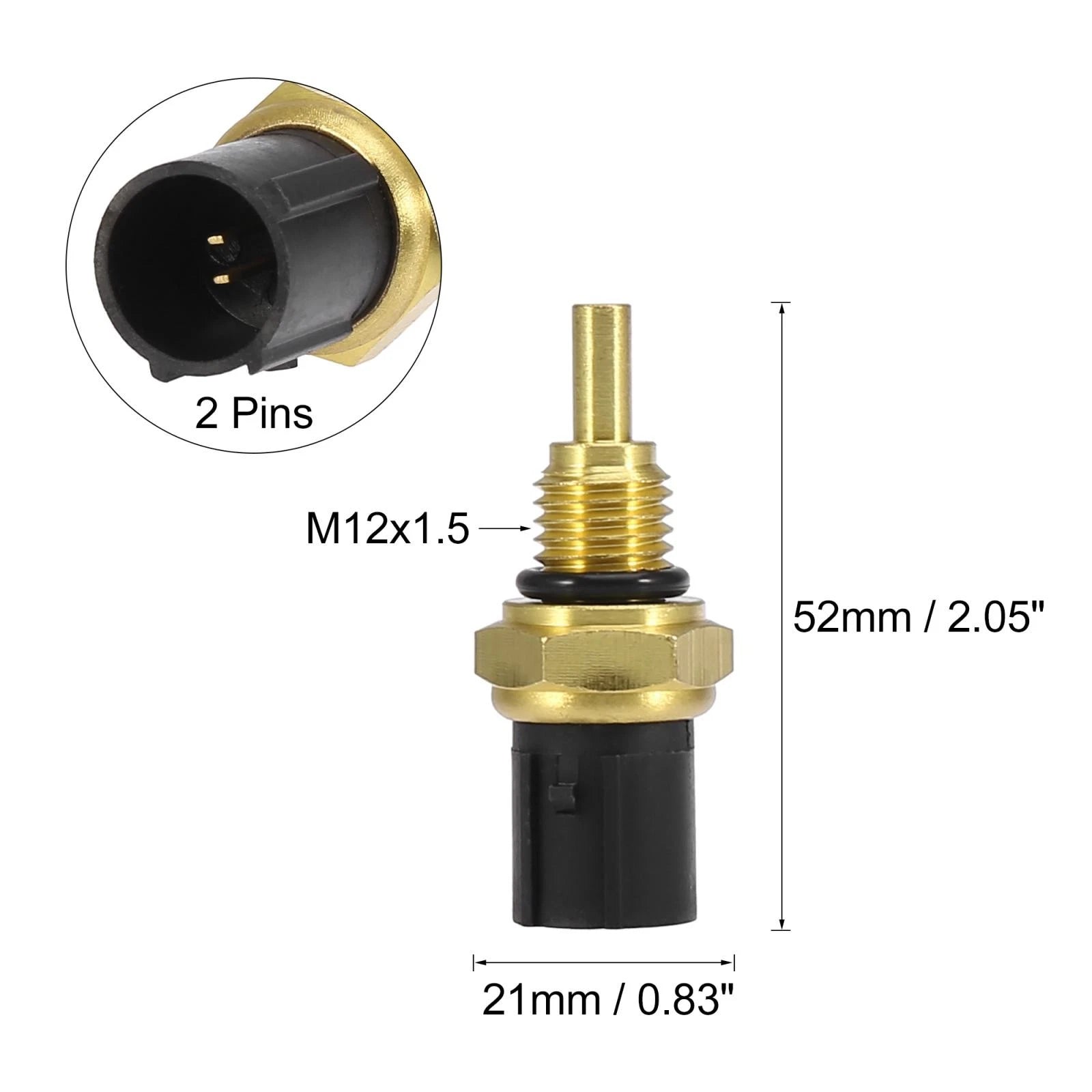 Engine Coolant Temperature Sensor Replacement for Honda (2001–2005)