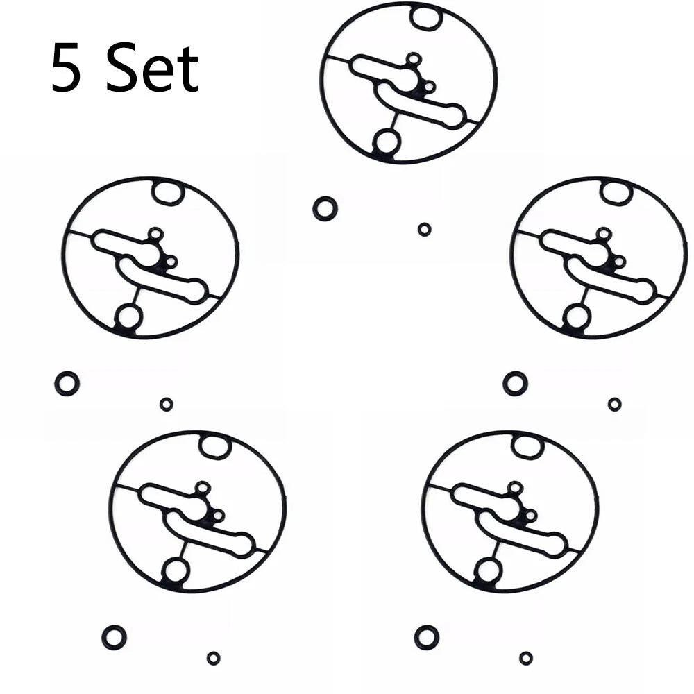 Set of 5 Carburetor Float Bowl Gaskets for B & Stratton (698781, 796184)
