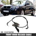 Engine Hood Release Cable for BMW 528i 535i 530i 760Li (2004–2016)