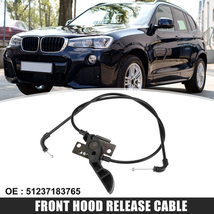 Engine Hood Release Cable for BMW 528i 535i 530i 760Li (2004–2016)