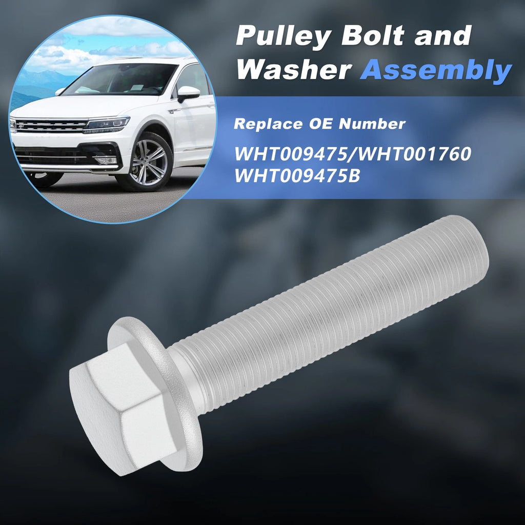 Crankshaft Pulley Bolt Kit Replacement for Audi A1 A3 A4 A5 A6 TT (2006–2018)