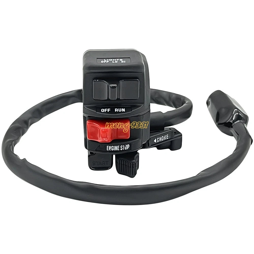 Handlebar Start Stop Switch Headlight for Kawasaki Bayou 220 250 (1990–2004)