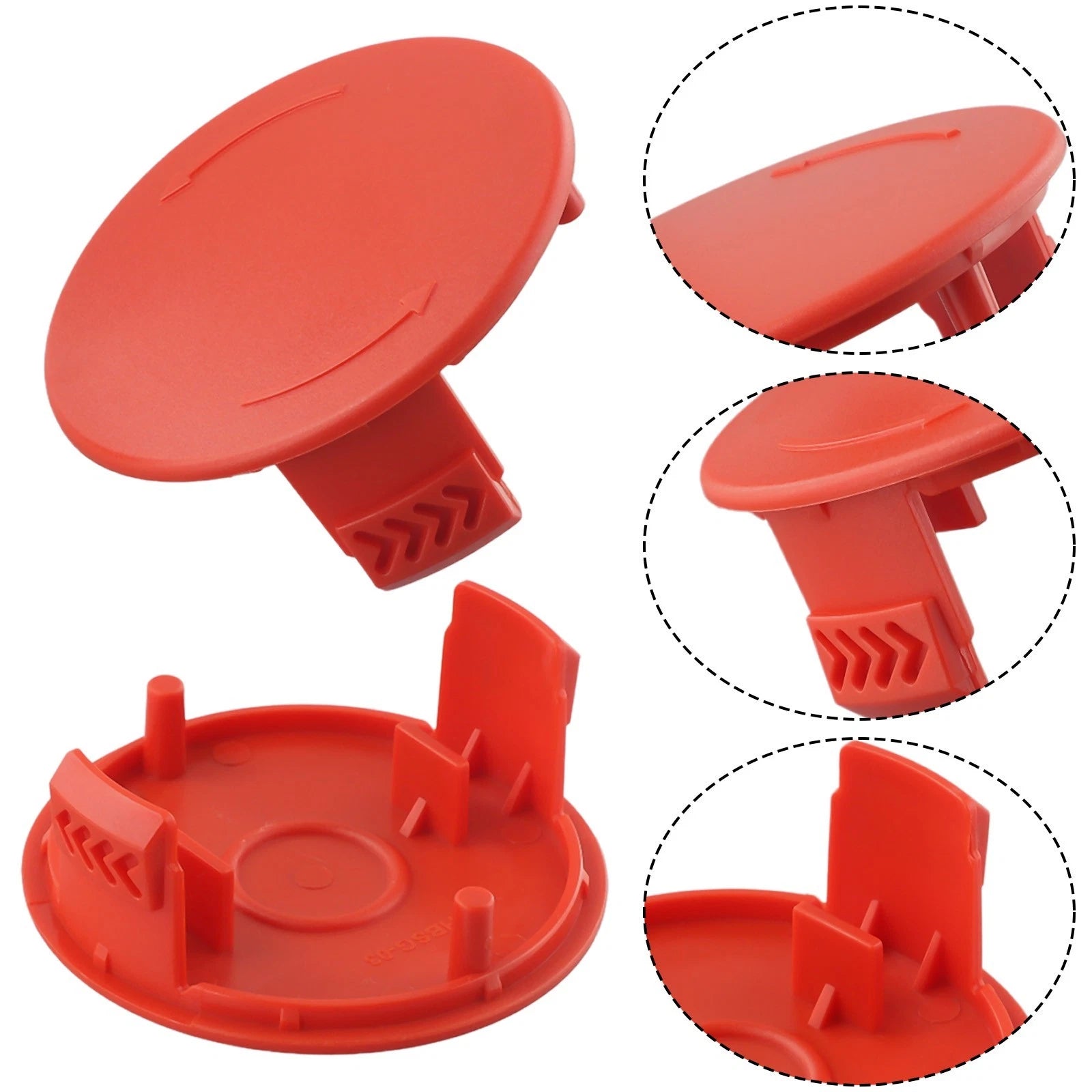2X Spool Cover for Garden Yard (ABS Material)