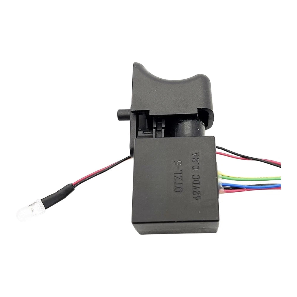 Drill Switch for Cordless Tools 12V 16.8V (LED, 8 Conductor)