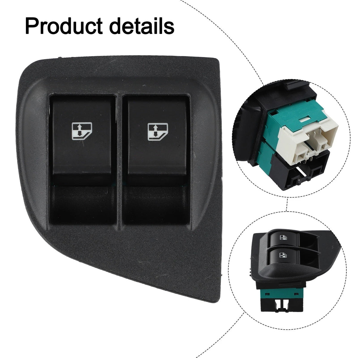 Electrical Power Lifter Switch for Fiat