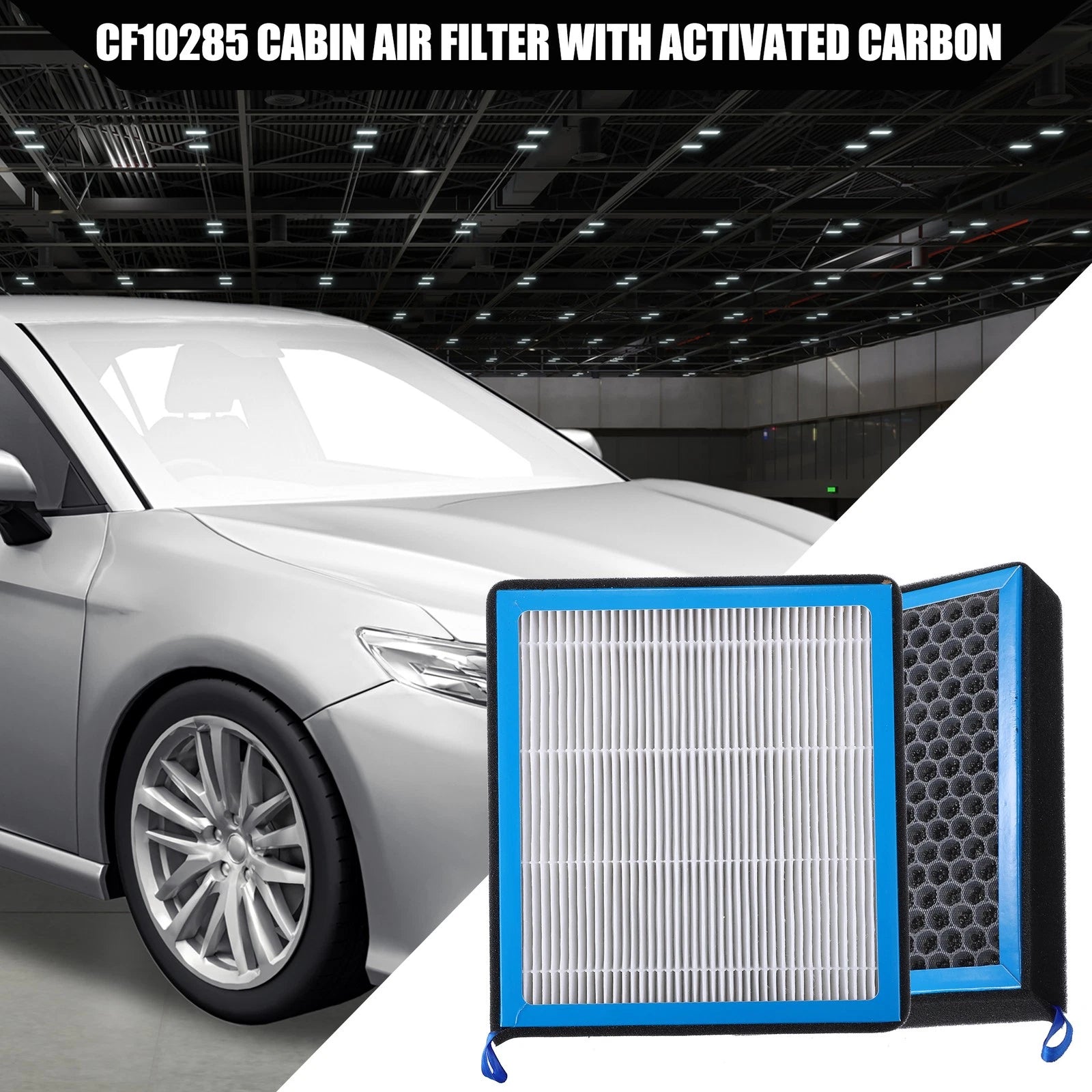 Car Cabin Air Filter Replacement for Toyota 4Runner Highlander RAV4 (1 Pcs)