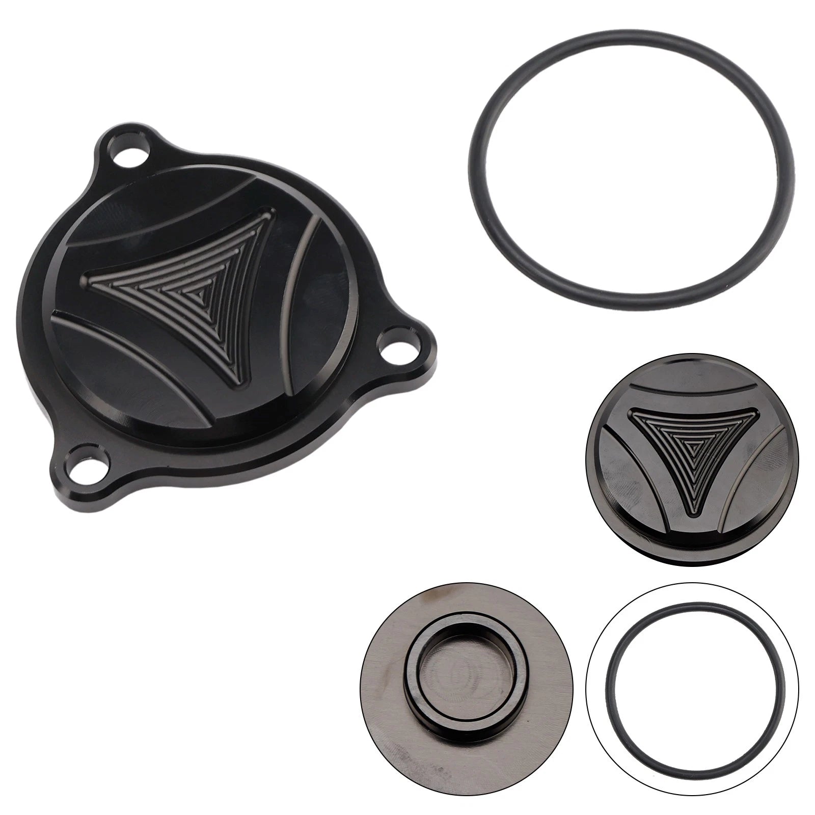 Engine Oil Filter Cover for Suzuki LTZ400 LTR450 DRZ400/400E/400S/400SM