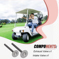 Exhaust & Intake Valve for Club Car Golf Cart 341cc (1984–1991)