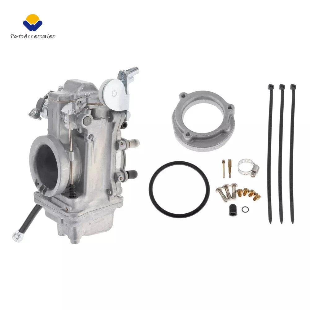 HSR45 45mm Smoothbore Carburetor + Choke Cable for Harley-Davidson EVO Twin Cam (1999–2017)