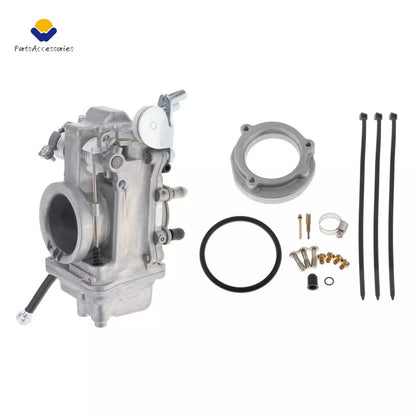HSR45 45mm Smoothbore Carburetor + Choke Cable for Harley-Davidson EVO Twin Cam (1999–2017)
