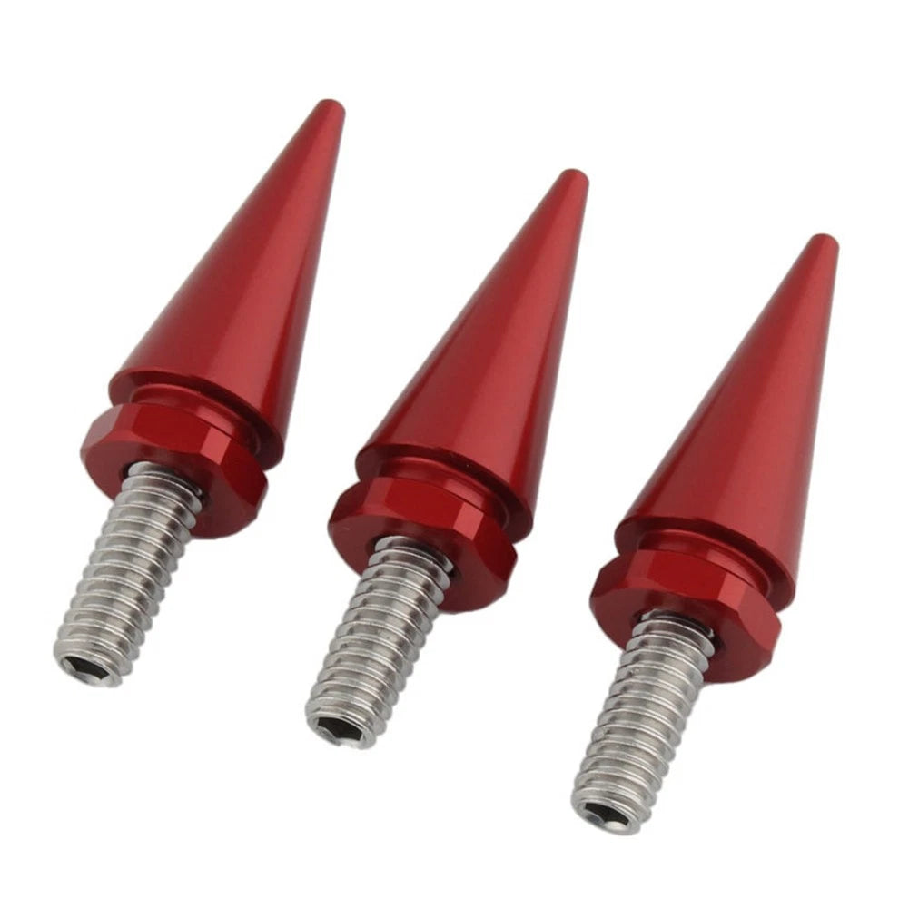 6mm Red Windscreen Screws for Harley Electra Glide (1996–2013)