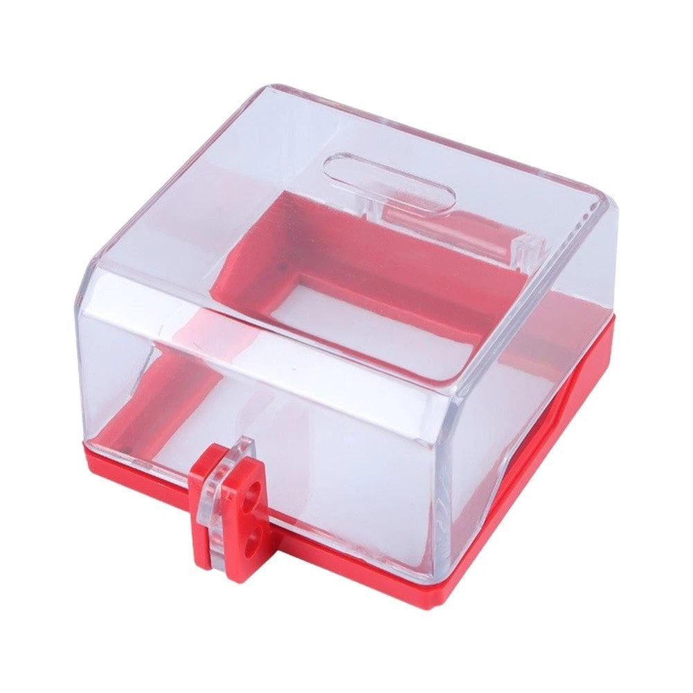 Secure Transparent Lock Box for On/Off Switches (15.8 cm x 9.8 cm x 6.5 cm)