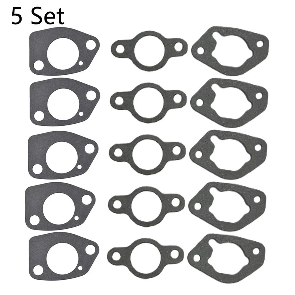 Set of 5 Carburetor Gasket Kit for Honda GX390 GX340 (11HP 13HP)