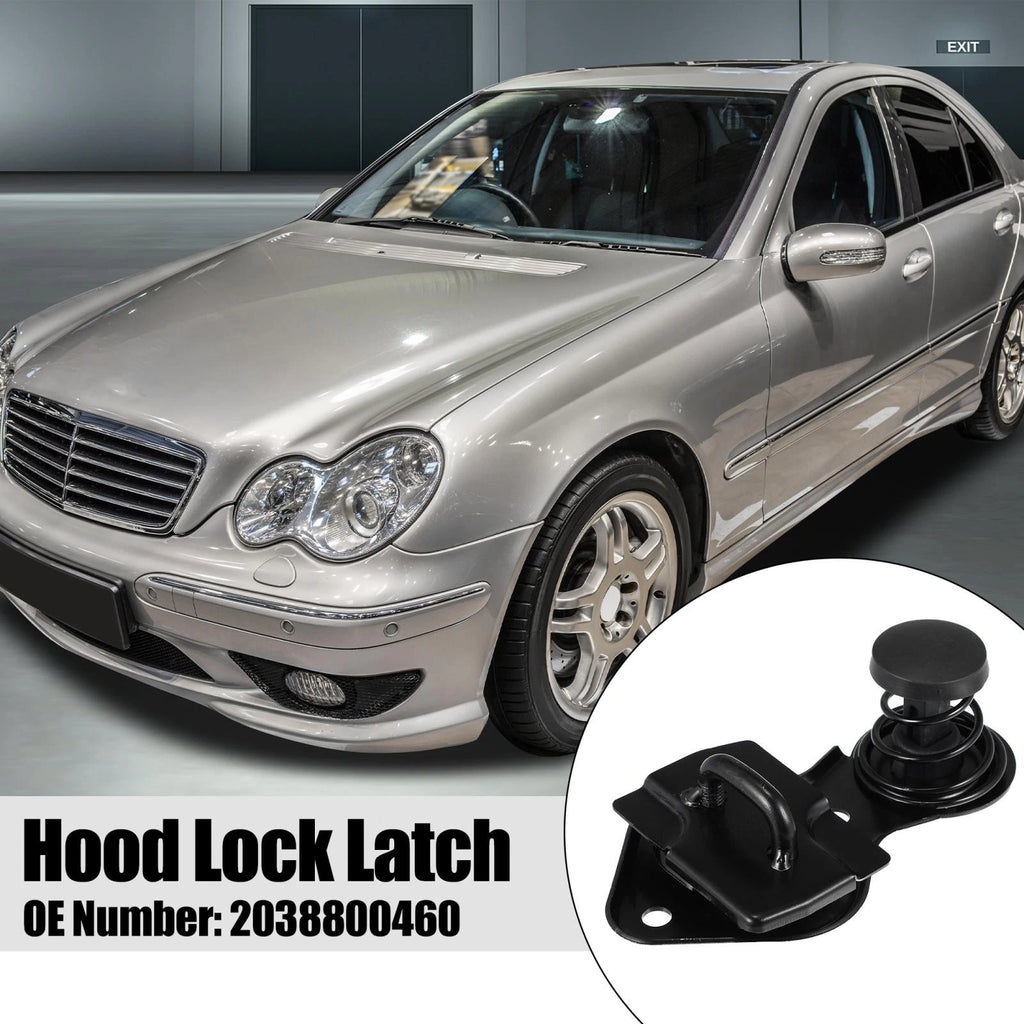 Front Upper Hood Catch Latch Lock Replacement for Mercedes-Benz W164 W203 (2005–2015)