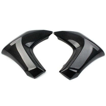 Carbon Surface Radiator Cap Compression Plate for Kawasaki ER6N (2012–2016)