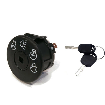 Starter Ignition Switch with 2 Keys for Craftsman Riding Lawn Mower