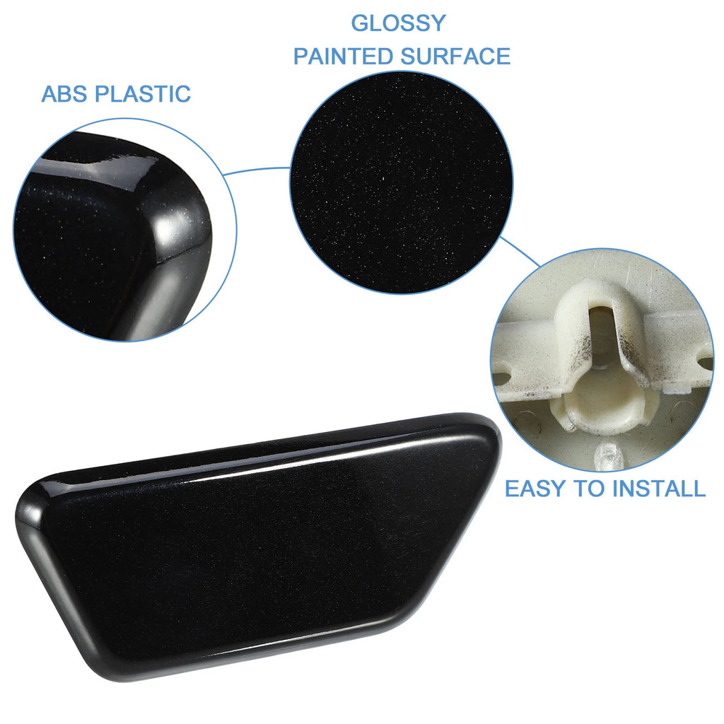 Right Front Headlight Washer Nozzle Cover Replacement for Mitsubishi (2010–2016)
