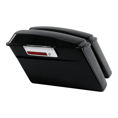 Hard Saddlebags & Conversion Bracket for Harley Low Rider Street Bob (2008–2017)