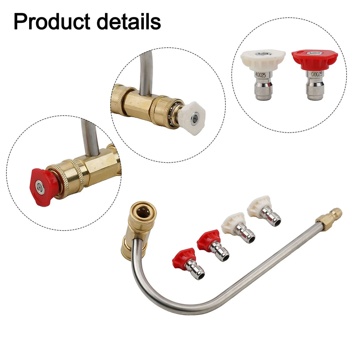 Gutter Cleaner Attachment for Pressure Washer (20cm)