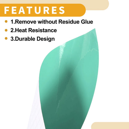 Turquoise Vinyl Wrap Film for Car (90x152cm)