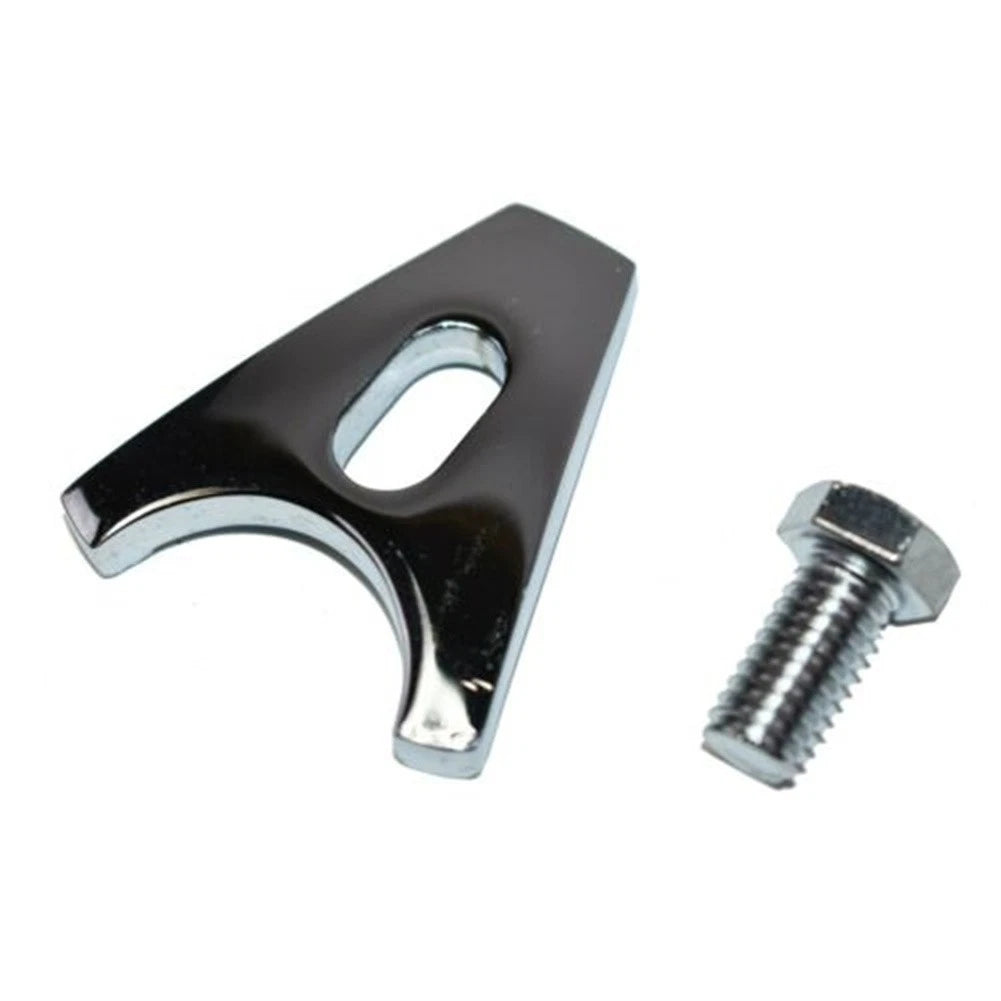 Distributor Clamp Hold Down Chrome for Chevy SBC/BBC (All Years)