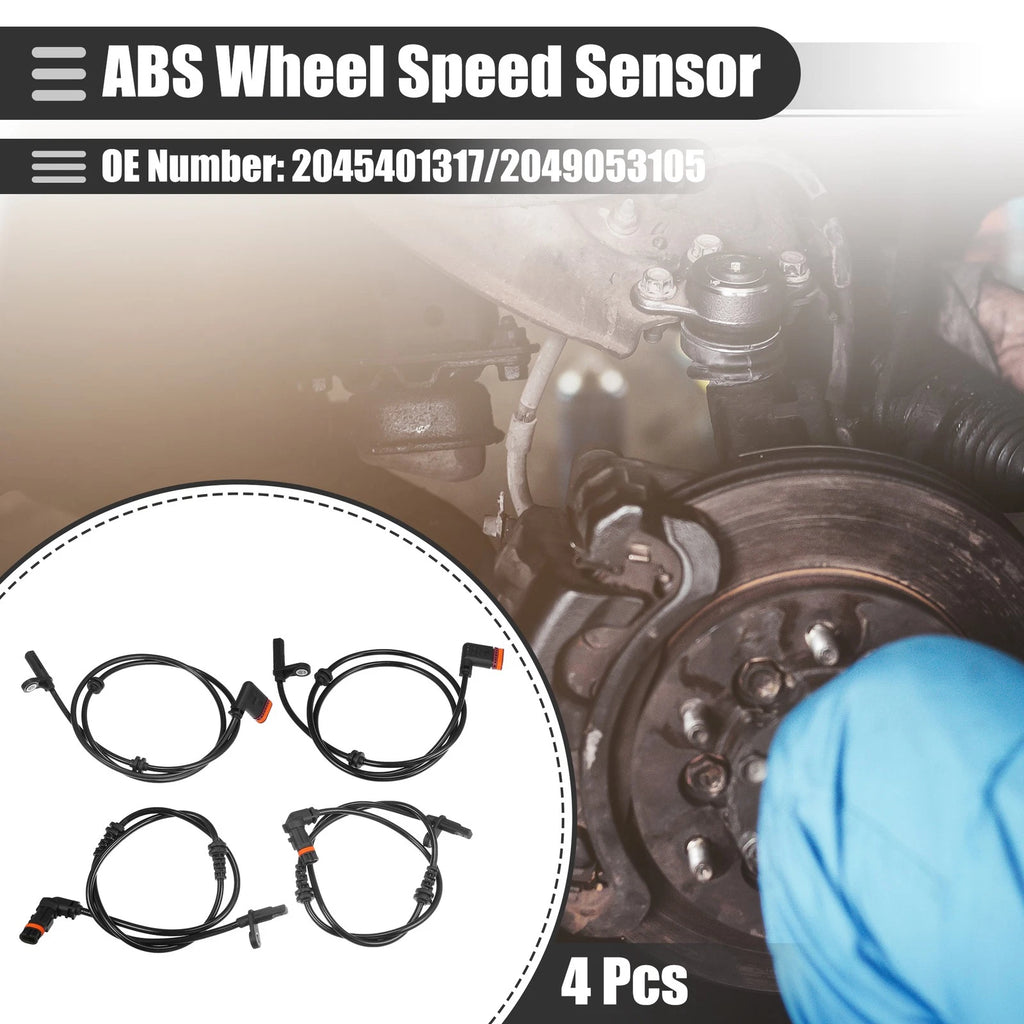 Left Right ABS Sensor Replacement for Mercedes-Benz GLK250 (2013–2015)